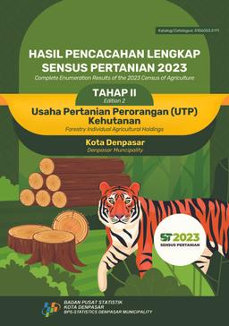 Hasil Pencacahan Lengkap Sensus Pertanian 2023 - Tahap II  Usaha Pertanian Perorangan (UTP) Kehutanan Kota Denpasar